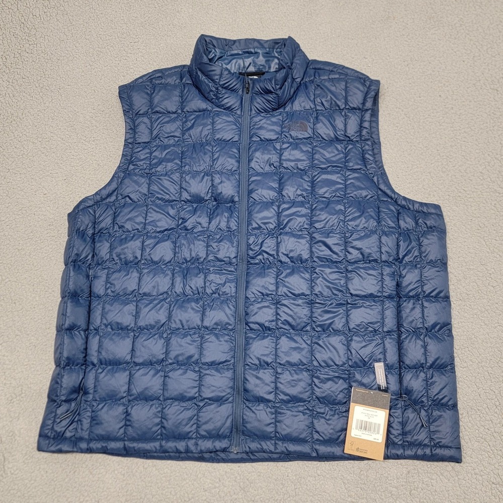 The North Face Vest Mens Big 3X Shady Blue ThermoBall Eco DWR NF0A84K2